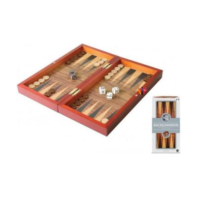 Backgammon pliable bois